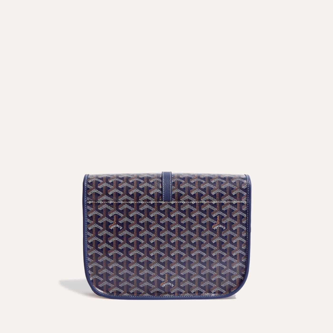 Goyard Belvedere MM Bag Navy Blue - Image 3